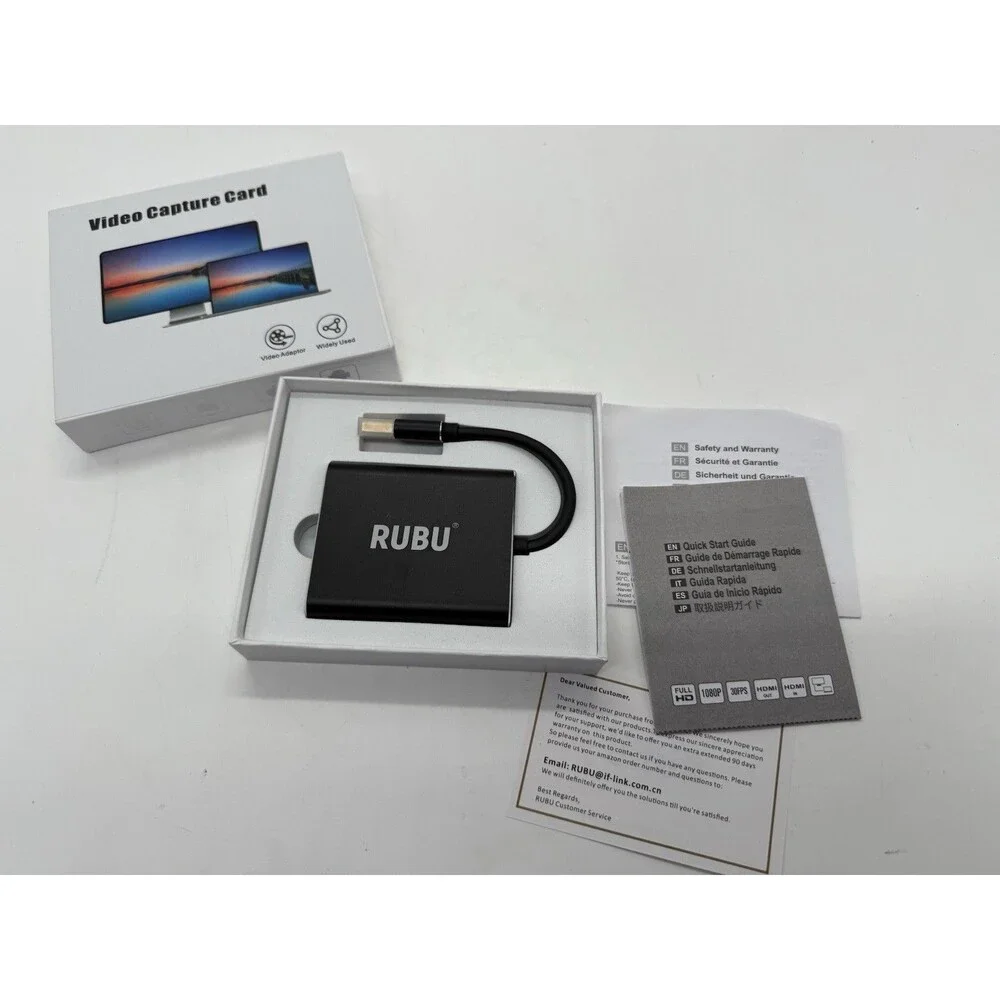 RUBU capture card
